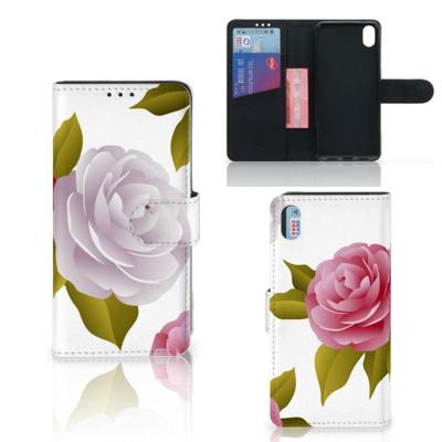 Xiaomi Redmi 7A Hoesje Roses | Portemonnee hoesje