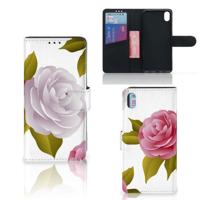Xiaomi Redmi 7A Hoesje Roses | Portemonnee hoesje - thumbnail
