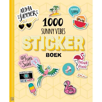 Stickerboek - 1000 Sunny Vibes - Overig (8712048324742) Stickerboek - 1000 Sunny Vibes - Overig (8712048324742)