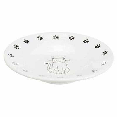 Voerbak voor katten Trixie Wit 15 cm