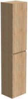Thebalux Beat Hoge Kast Links 45x29x165 cm Prime Oak - thumbnail