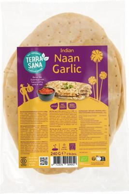 Naan knoflook - 2 stuks