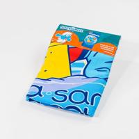Smurfen Sea Sand strandlaken 70 x 140 cm polyester - thumbnail