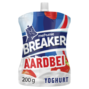 Melkunie Breaker Originals Strawberry Yoghurt 200 g bij Jumbo