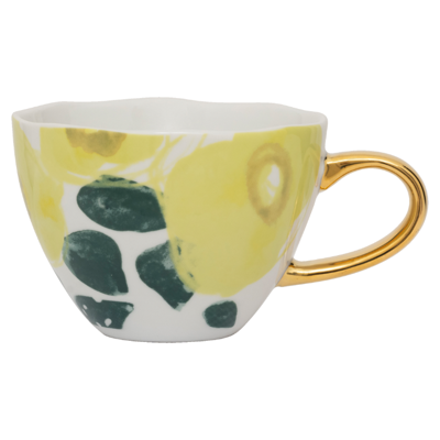 Urban Nature Culture - Good Morning Cup - Cappuccino-/theekop Floral Art Limelight