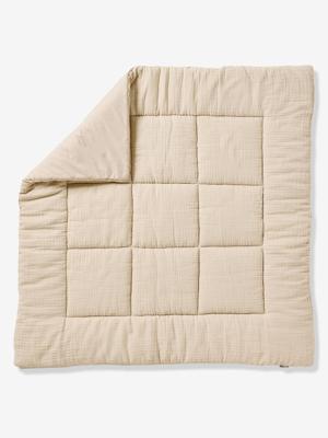 Effen bi-materiaal vloermat / boxkleed vanille