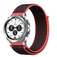 Sport Loop nylon bandje - Rood/oranje - Samsung Galaxy Watch 4 Classic - 42mm / 46mm - thumbnail