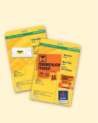 Etiket Avery L7363P-25 99.1x38.1mm neon roze 340 etiketten | 5 stuks Etiket Avery L7363P-25 99.1x38.1mm neon roze 340 etiketten | 5 stuks