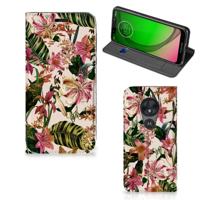 Motorola Moto G7 Play Smart Cover Flowers - thumbnail