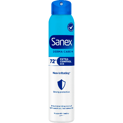 Sanex Sanex Derma Care+ Extra Control 72H Antitranspirant Deodorant Spray 200ml