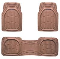 Car Plus automattenset Deep Dish rubber beige 3 delig - thumbnail