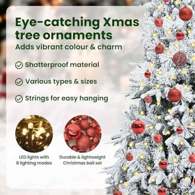 VidaXL Kunstmatige inklapbare kerstboom wit 120 cm pe en pvc