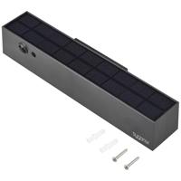 Sygonix SY-5801968 Wandlamp op zonne-energie met bewegingsmelder LED LED vast ingebouwd 10 W Antraciet-grijs - thumbnail