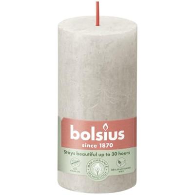 Bolsius Rustiek stompkaars 100/50 Grijs