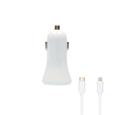 USB-Oplader voor Auto's KSIX Apple-compatible 18W