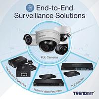 TRENDnet TPE-E100 Gigabit PoE+ Extender/versterker, eenvoudige poort PoE, power over ethernet, verlengt 100 m tot een totale afstand van maximaal 200 m (656 ft.) - thumbnail