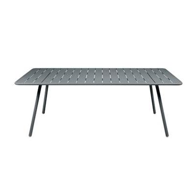 Fermob Luxembourg tuintafel L207 x B100 cm Storm grey
