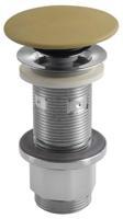 Clickwaste Sapho 5/4 Beton Plug 10-80mm Mat Geel - thumbnail