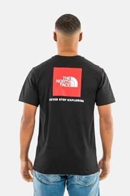 The North Face S/S Redbox T-shirt Heren TNF Black XL