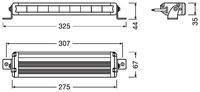 Osram Automotive LEDDL115-SP LEDDL115-SP Afstandschijnwerper LED Voor (l x b x h) 67 x 275 x 36 mm - thumbnail