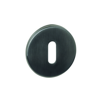 Intersteel Set van 2 sleutelrozettenTira rond antraciet Ø 52mm - 1329.102086