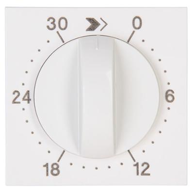 Kopp HK07 afdekplaat tijdschakelaar 30 minuten wit glanzend