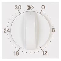 Kopp HK07 afdekplaat tijdschakelaar 30 minuten wit glanzend - thumbnail