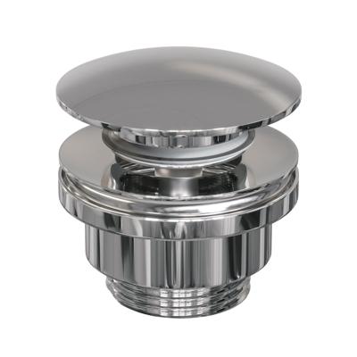 Klikwaste Brauer Afvoerplug Messing Binnenwerk 5/4 Chroom