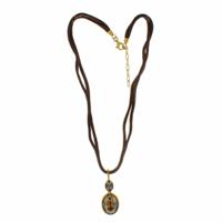 Ketting Dames Folli Follie 3N7S123YFS 24 cm - thumbnail