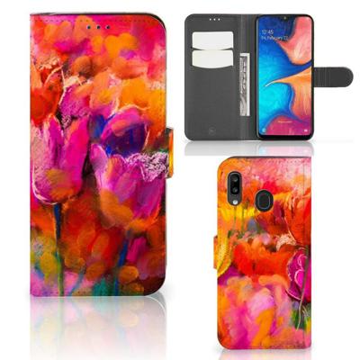 Hoesje Samsung Galaxy A30 Tulips