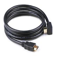 HDMI Cable v2.0a 90°angled ,Into,Gilded,M/M,1.8m - thumbnail