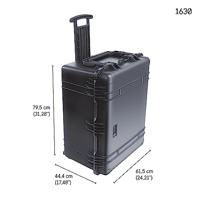Peli 1630 koffer zwart met foam - thumbnail