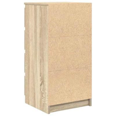 Dressoir 37,5x35x76cm bewerkt hout sonoma eikenkleurig