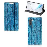 Samsung Galaxy Note 10 Book | Wallet Case | Wood Blue - thumbnail