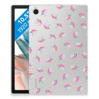 Hippe Hoes voor Samsung Galaxy Tab A8 2021/2022 Unicorns - thumbnail