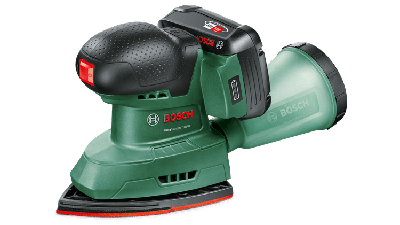 Bosch Home and Garden EasySander 18V-8 06033E3002 Accu-multischuurmachine Incl. accu, Incl. lader 18 V 2.5 Ah Aantal meegeleverde accus: 1 Bosch Home and Garden EasySander 18V-8 06033E3002 Accu-multischuurmachine Incl. accu, Incl. lader 18 V 2.5 Ah Aantal meegeleverde accus: 1