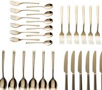 Sambonet Bestekset Linear - Champagne - 30 delig / 6 personen - thumbnail