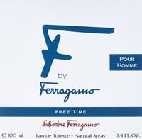 Ferragamo - Salvatore Ferragamo F Pour Homme Free Time Eau de Toilette Spray 100 ml Heren - thumbnail