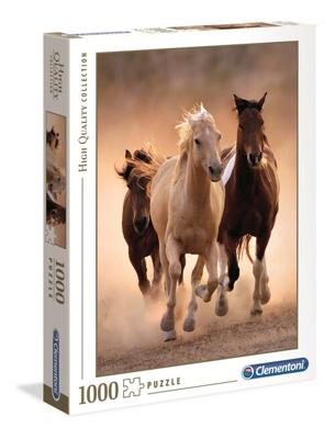Clementoni puzzel paarden, 1000st.