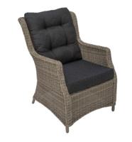 Cooltown Armstoel Off White Half Rond Wicker OWN - Own - thumbnail