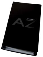 Apli Visitekaartenmap, Ft 27,5 x 12 cm, voor 160 kaarten, zwart - thumbnail