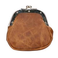 Leather Design Leren Beursje M Hunter Bruin - thumbnail