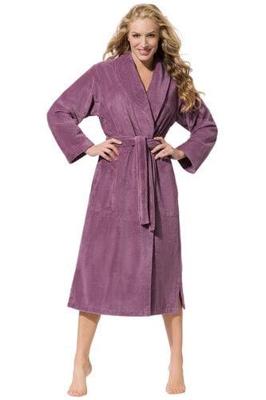 Morgenstern Morgenstern ANNA Dames Badjas altrosa M