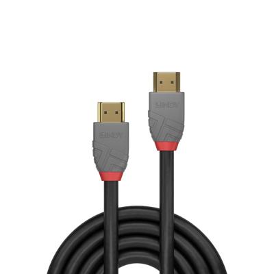 LINDY 36964 HDMI-kabel HDMI Aansluitkabel HDMI-A-stekker, HDMI-A-stekker 3.00 m Zwart 4K UHD