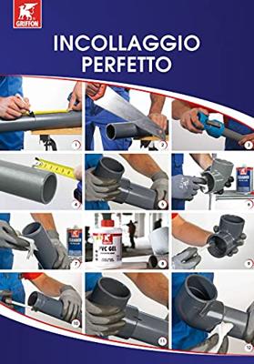 Griffon Hard PVC Cleaner - 1000ml Reinigingsmiddel en Ontvetter voor PVC Buizen - thumbnail
