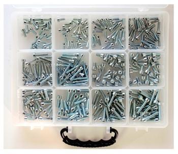 Bofix 214693 doos assortiment 12 vaks inbusbouten verzinkt Bofix 214693 doos assortiment 12 vaks inbusbouten verzinkt