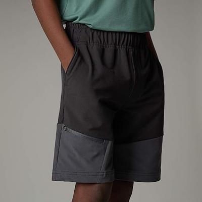 The North Face Hike Kortebroek Kinderen TNF Black/Asphalt Grey M