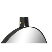 Wandspiegel Home ESPRIT Zwart Gouden Modern - thumbnail