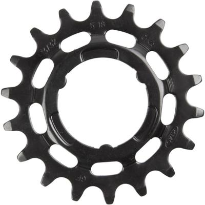 Tandwiel KMC Voor Shimano 19T O-MO Staal 3/32 inch - Zwart