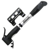 Beto Fietspomp mini dubbel kopstuk aluminium 8,5 bar - thumbnail